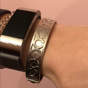 Coach Bangle silver